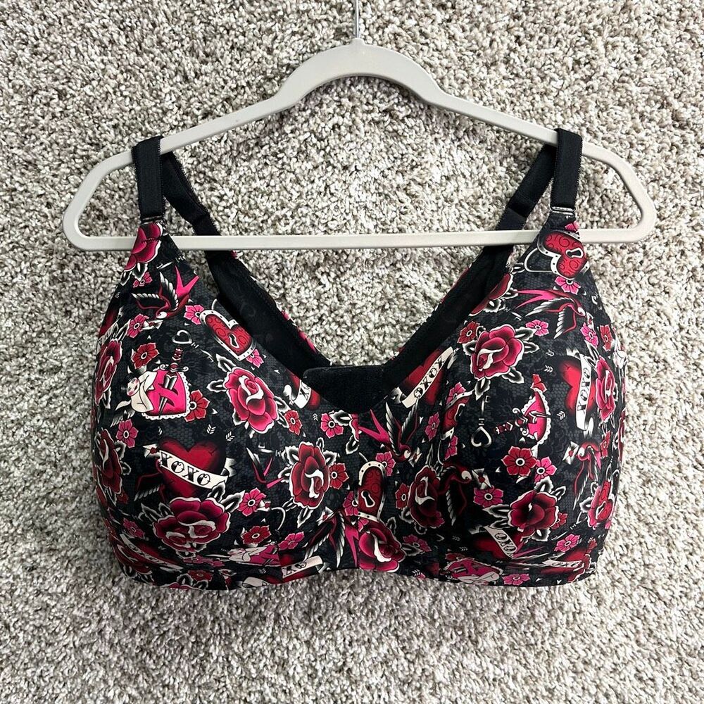 Torrid Bra Women’s 40H Curve 360 Back Smoother‎ Wire-Free Lightly Lined Everyday